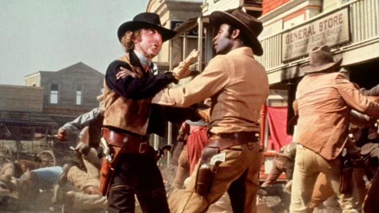 Blazing Saddles Poster