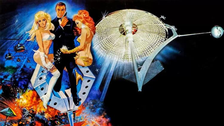 Diamonds Are Forever Poster
