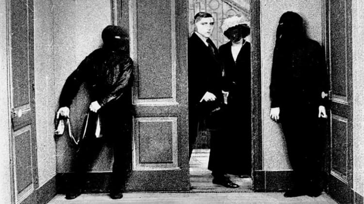 Fantomas: The Mysterious Finger Print Poster