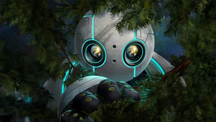 The Wild Robot Poster