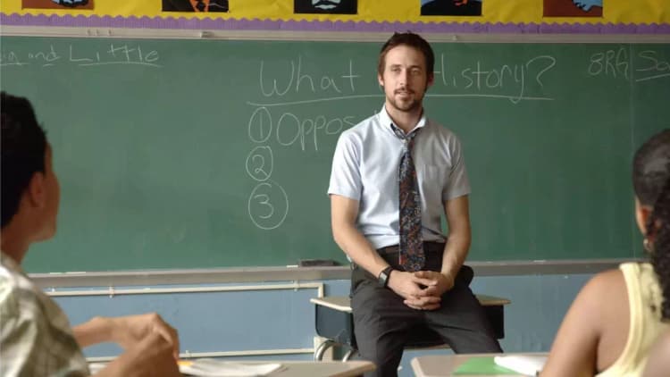 Half Nelson Poster