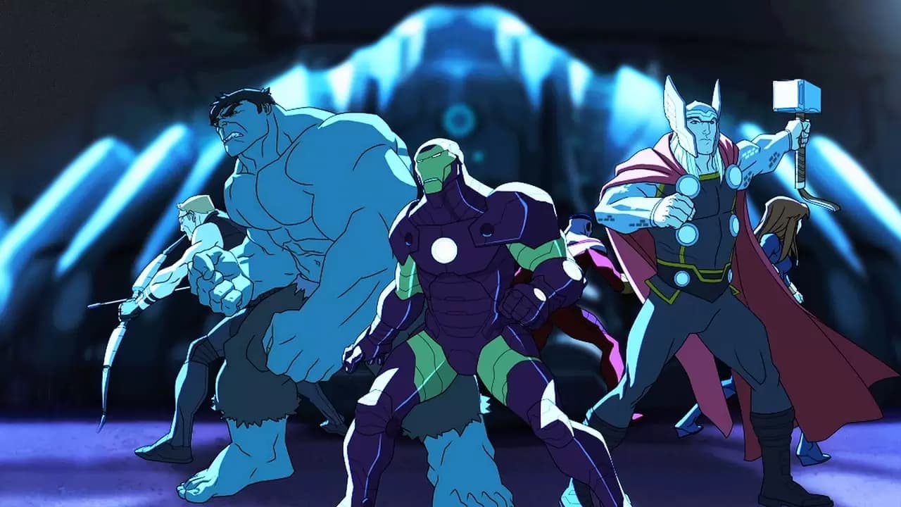 Avengers Assemble Backdrop