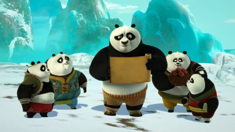 Kung Fu Panda: The Paws of Destiny Poster