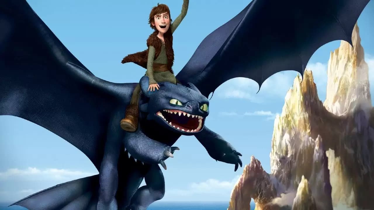 DreamWorks Dragons Backdrop