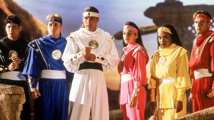 Mighty Morphin Power Rangers: The Movie Poster