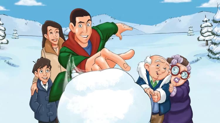 Eight Crazy Nights Poster