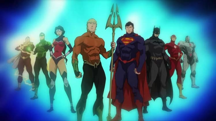 Justice League: Throne of Atlantis Poster
