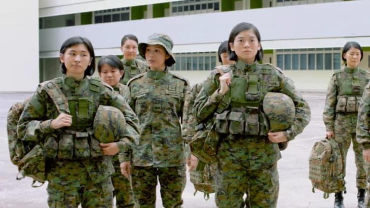 Ah Girls Go Army Again Poster