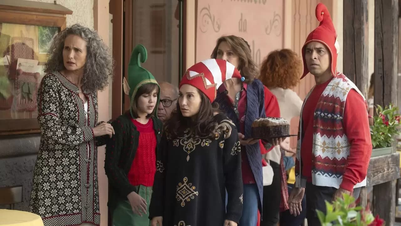 A Sudden Case of Christmas Backdrop