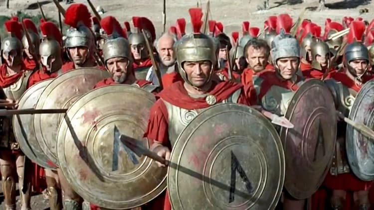 The 300 Spartans Poster