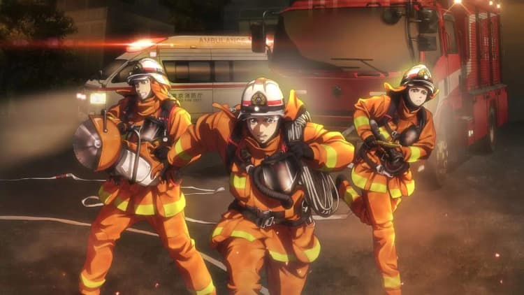 Firefighter Daigo: Rescuer in Orange Poster