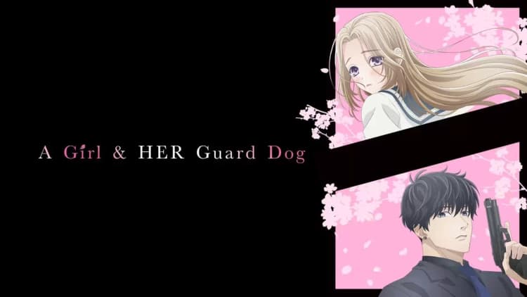 A Girl & Her Guard Dog Poster