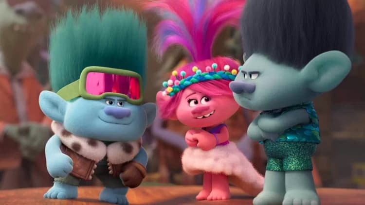 Trolls Band Together Poster