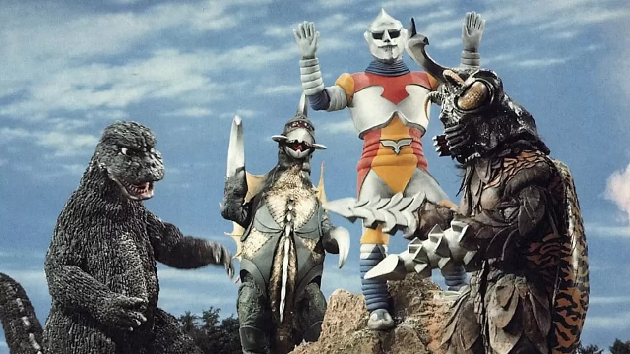 Godzilla vs. Megalon Backdrop