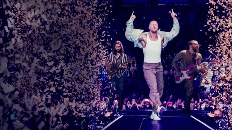 Imagine Dragons Live in Vegas Poster