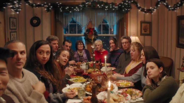 Christmas Eve in Miller's Point Poster