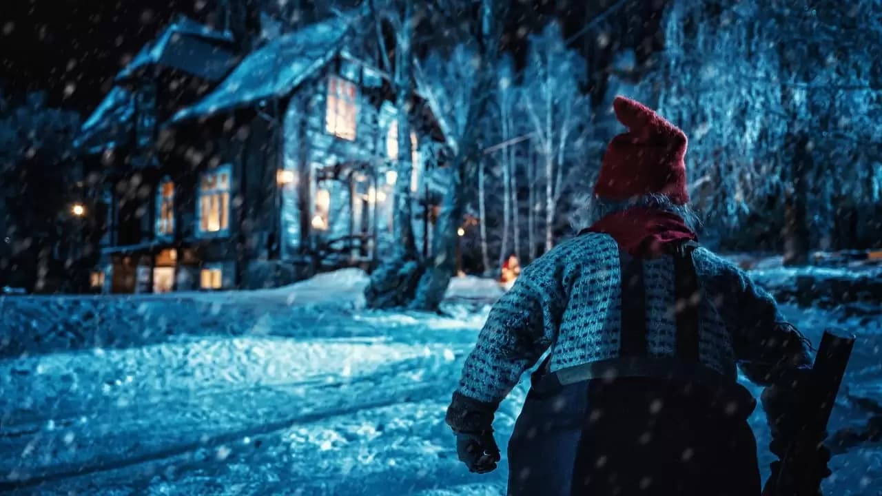 There's Something in the Barn Backdrop