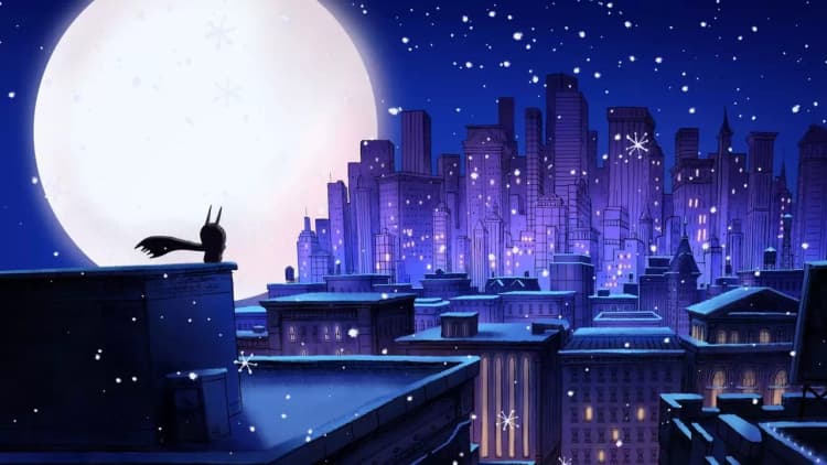 Merry Little Batman Poster