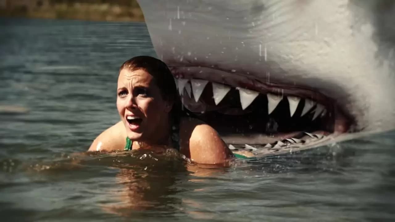 Jurassic Shark Backdrop