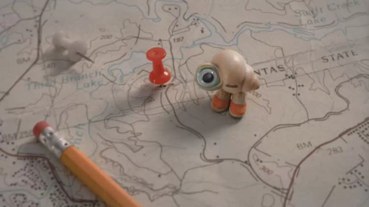 Marcel the Shell with Shoes On Poster