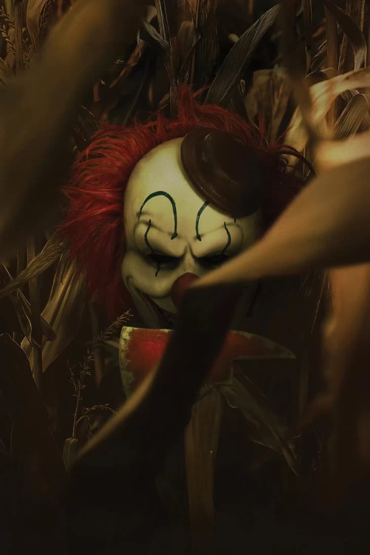 Clown in a Cornfield Poster