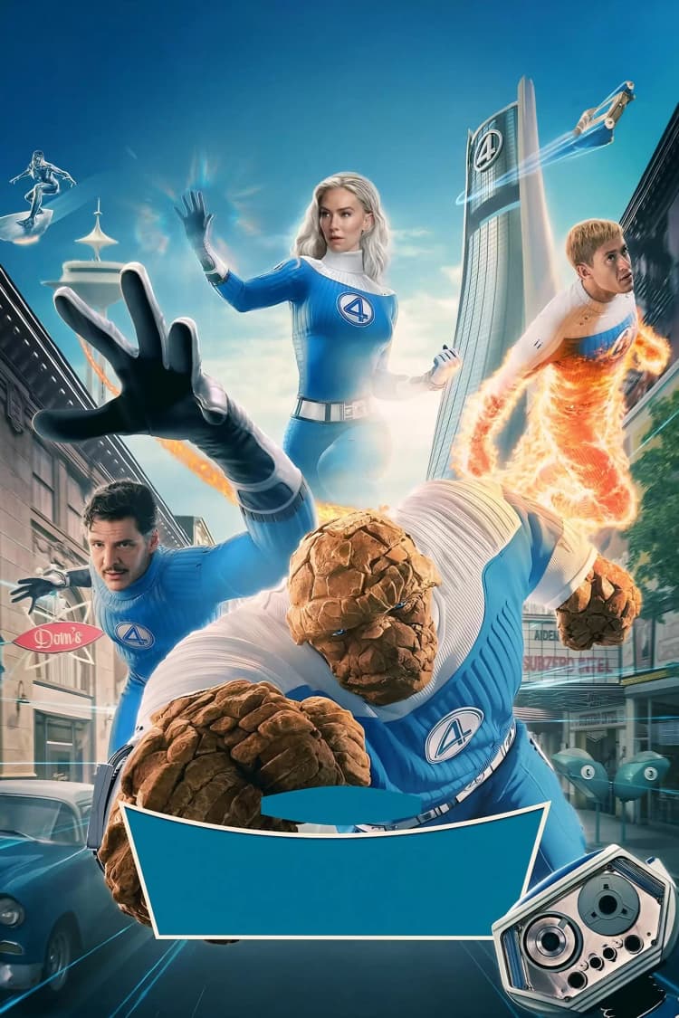 The Fantastic Four: First Steps Poster