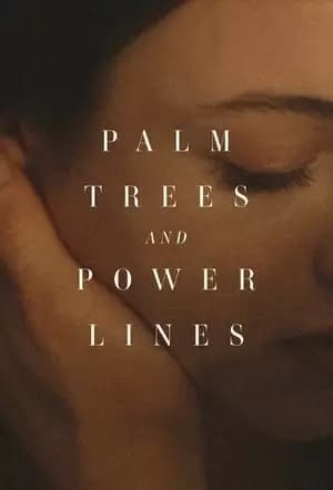 Palm Trees and Power Lines Poster
