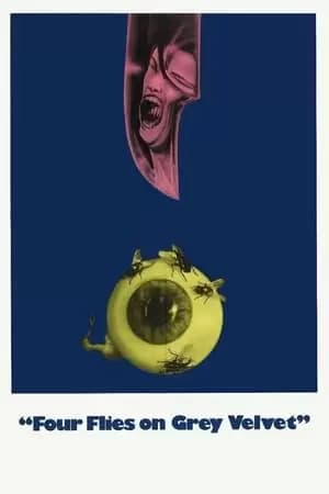 Four Flies on Grey Velvet Poster