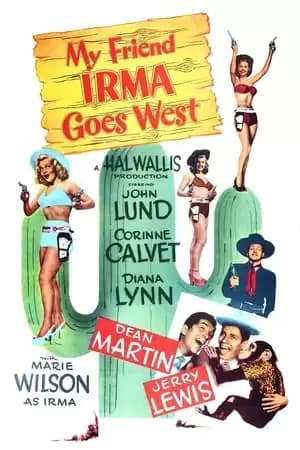 My Friend Irma Goes West Poster