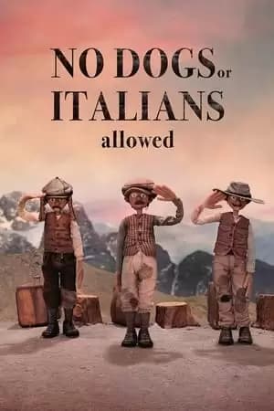 Interdit aux chiens et aux Italiens Poster