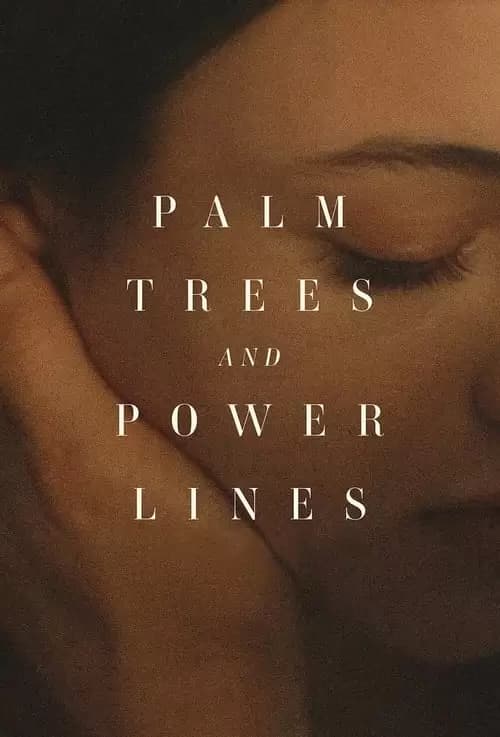 Palm Trees and Power Lines Poster
