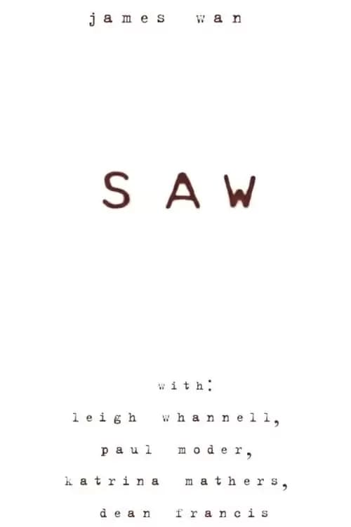 Saw Poster
