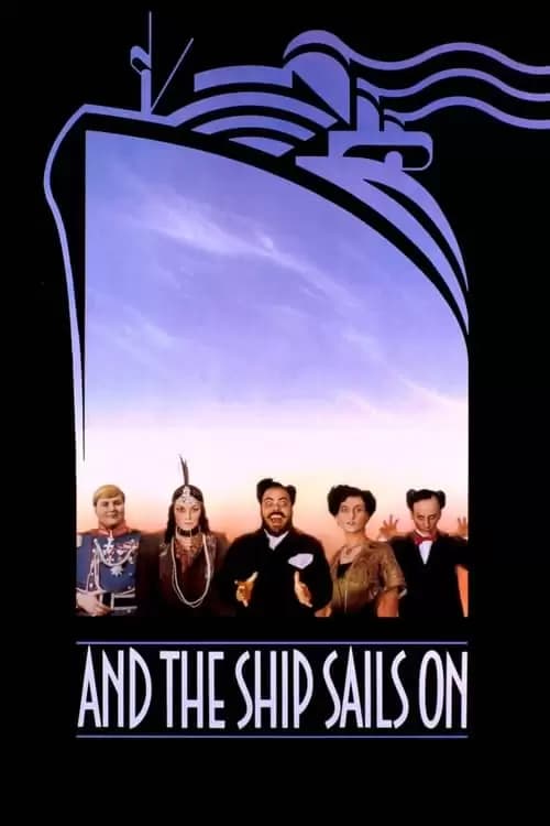 The Ship Sails On Poster