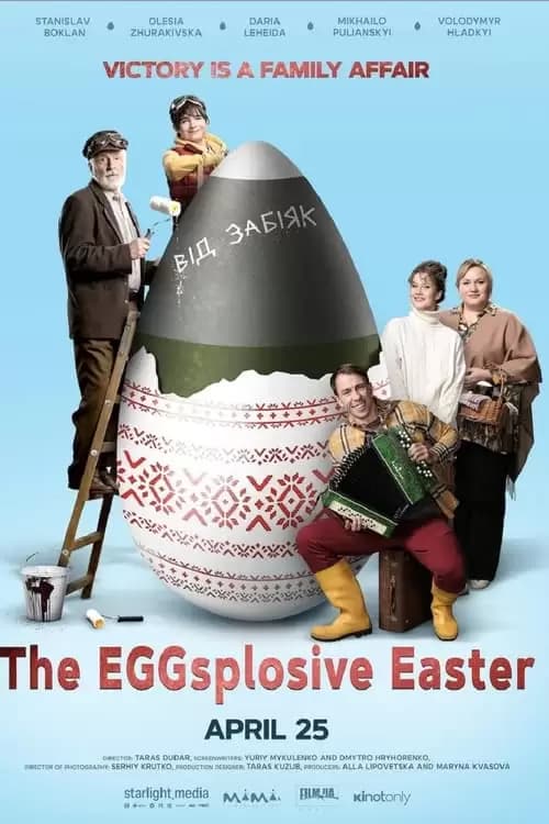 The Eggsplosive Easter Poster