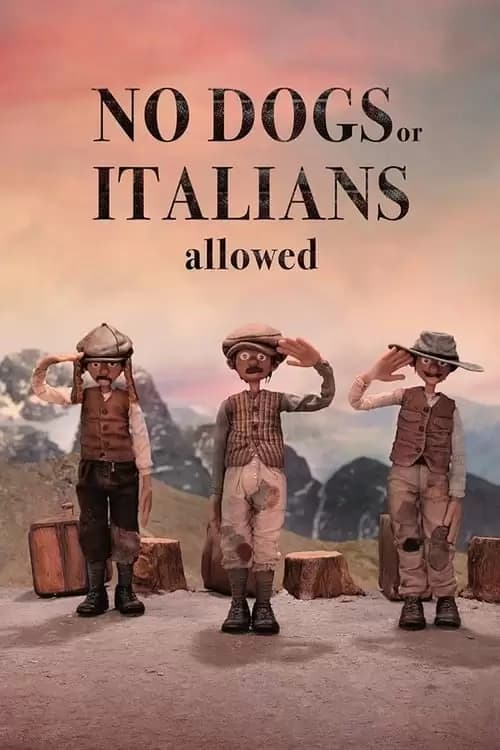 Interdit aux chiens et aux Italiens Poster